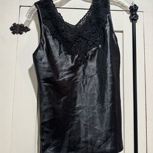 Elegant Black Lace Women's camisole tank